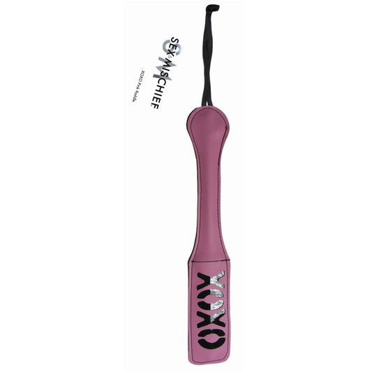 Sex & Mischief ''XOXO'' Impression Paddle Pink