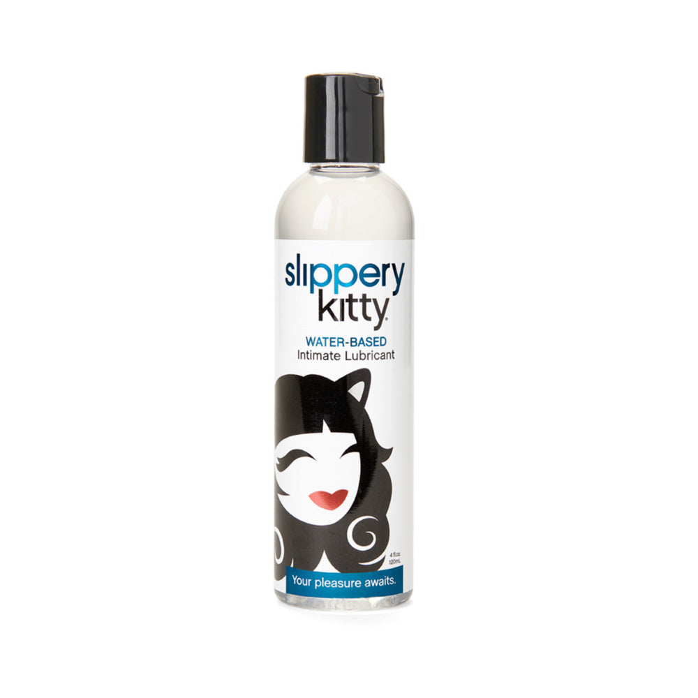 Tickle Kitty Slippery Kitty Water-Based Lubricant 4 oz.