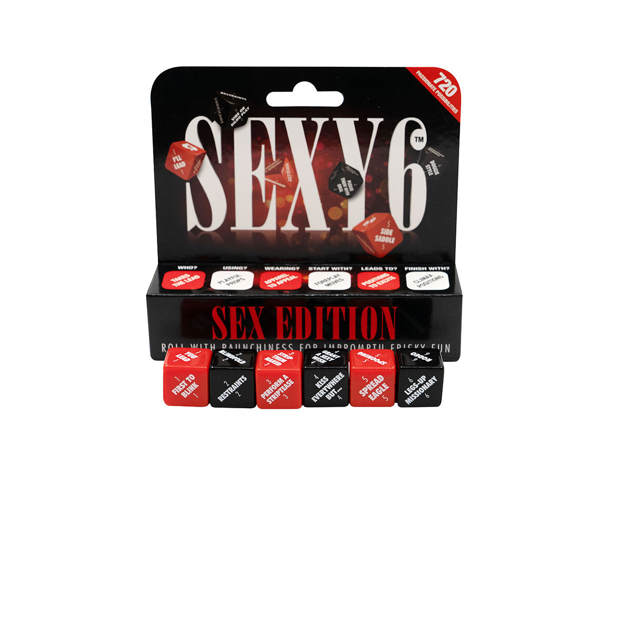 Sexy 6 Sex Dice Game