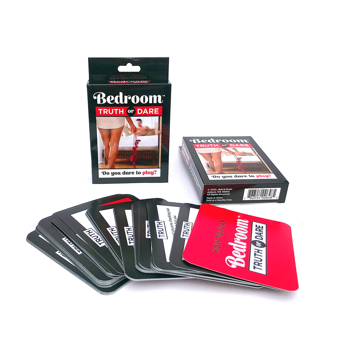 Ball & Chain Bedroom Truth Or Dare Card Game