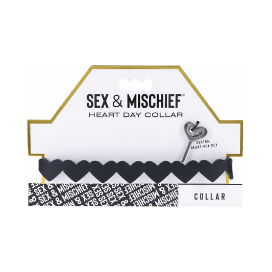 Sex & Mischief Heart Day Collar
