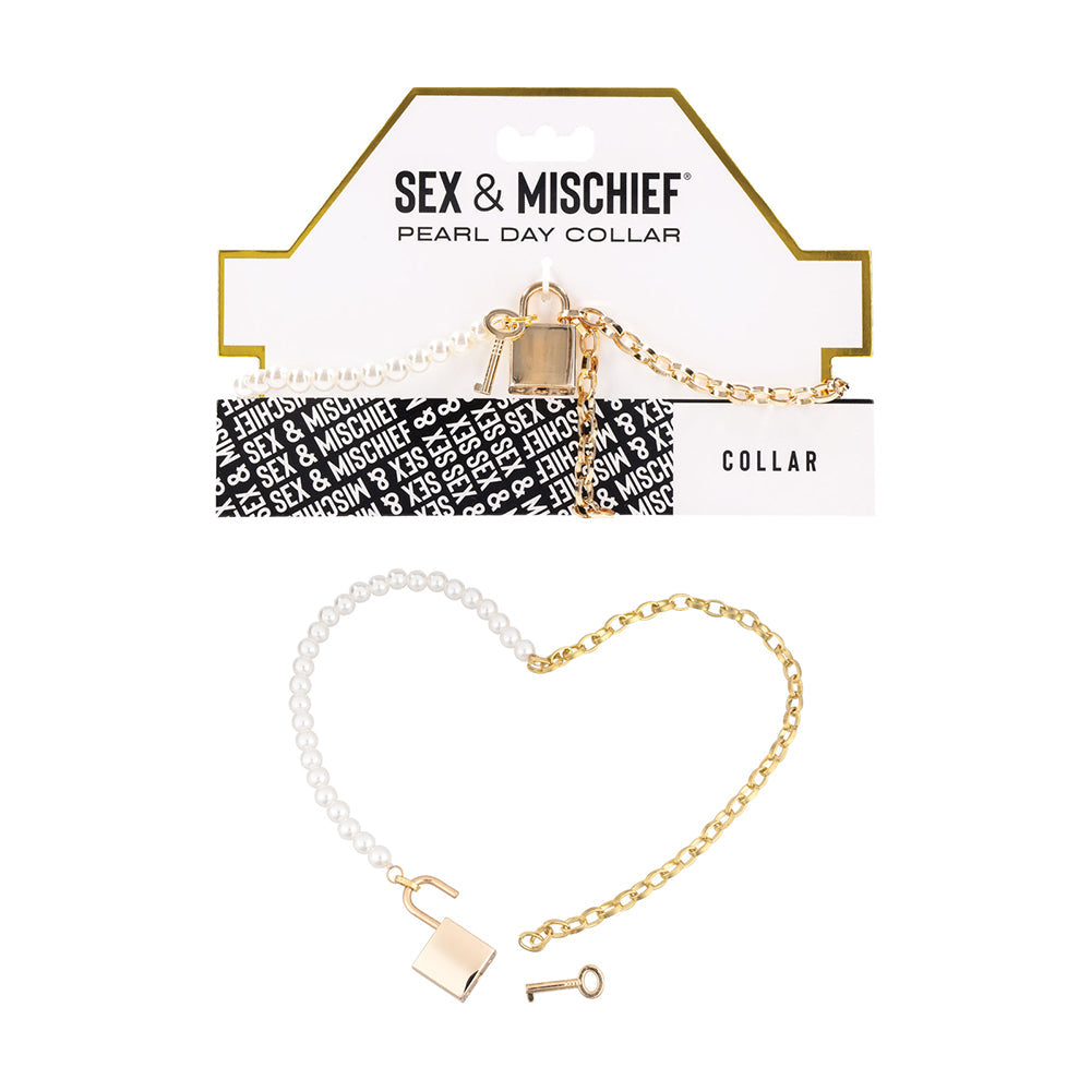 Sex & Mischief Pearl Day Collar