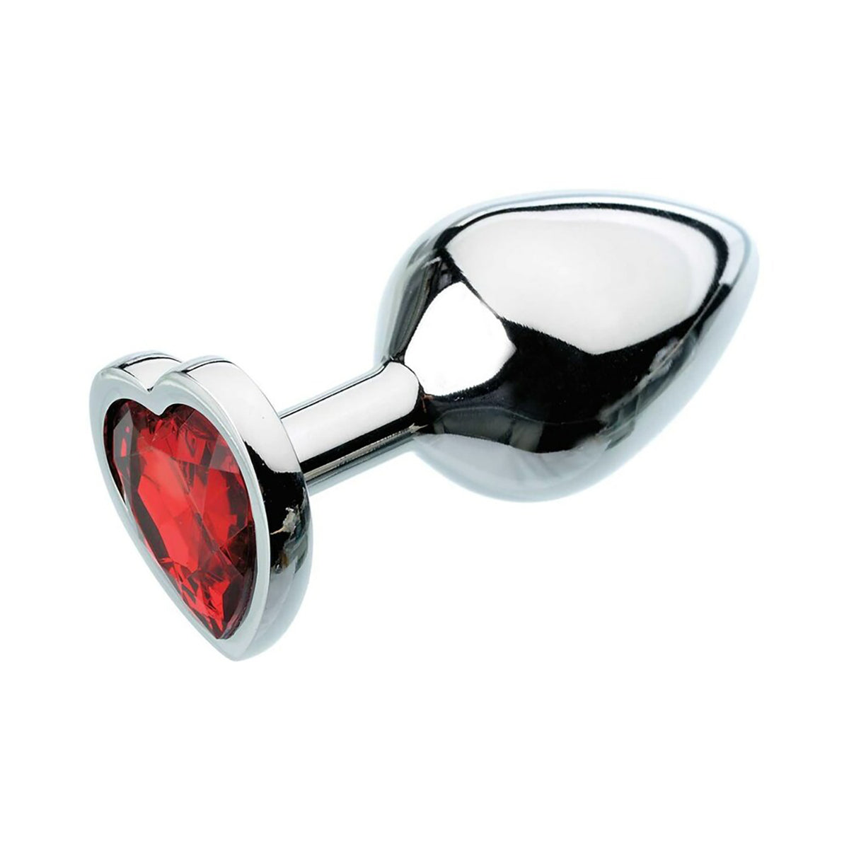 A&E Red Hearts Gem Anal Plug Medium