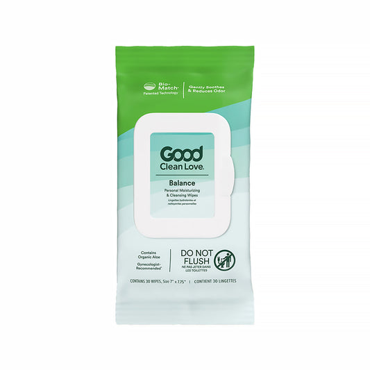 Good Clean Love Balance Wipes 30 Ct
