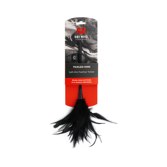 Sei Mio Tickled Kink Soft Mini Feather Tickler