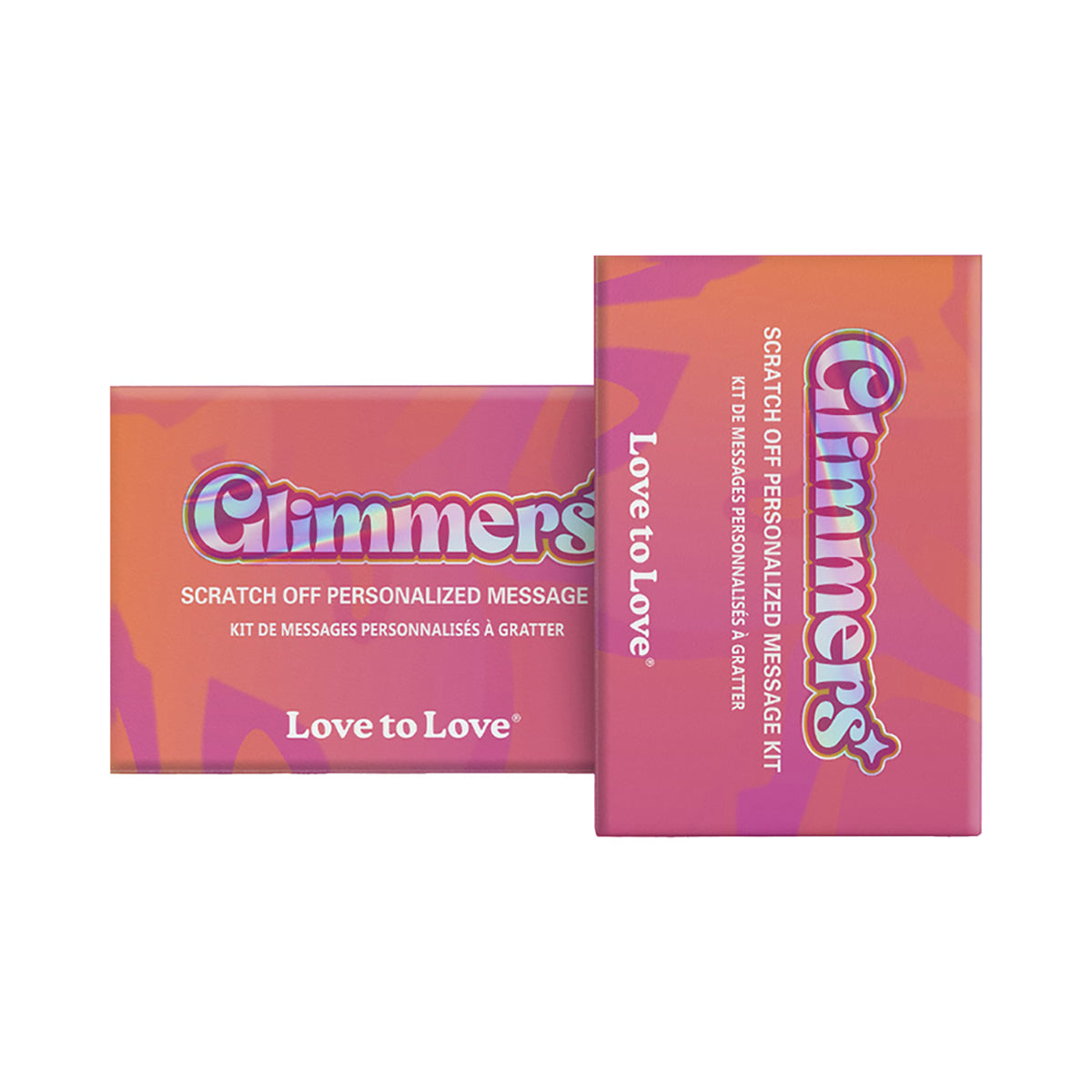 Lovely Planet Love To Love Glimmers Scratch Massage Kit