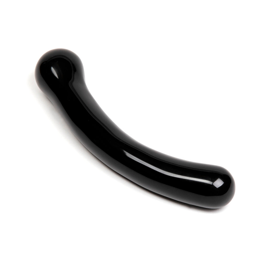 Dame Products Chakrubs Xaga Curve Obsidian Wand