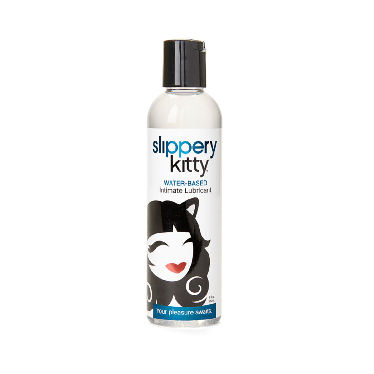 Tickle Kitty Slippery Kitty Water-Based Lubricant 4 oz.