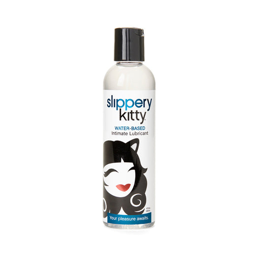 Tickle Kitty Slippery Kitty Water-Based Lubricant 4 oz.