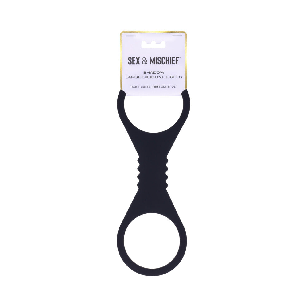 Sex & Mischief Shadow Silicone Cuffs