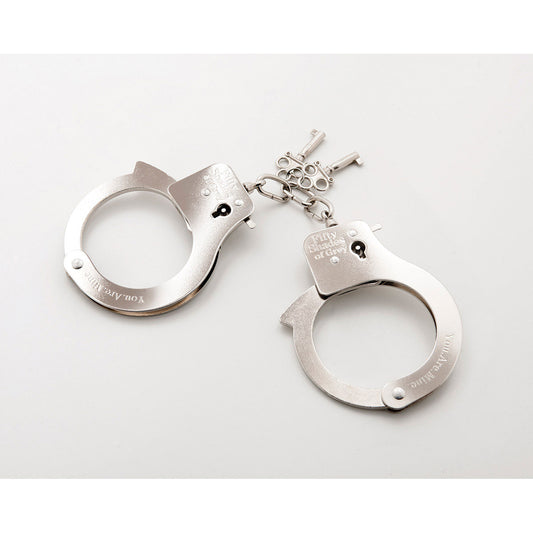 Fifty Shades You Are Mine Metal Handcuffs